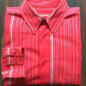 Chaps Men’s Casual Dress Shirt Size Large